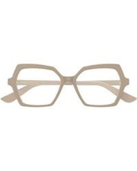 McQueen - Eyewear Geometric Frame Glasses - Lyst