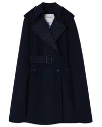 Burberry - Wool Belmont Trench Cape - Lyst