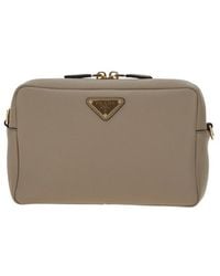 Prada - Logo Shoulder Bag - Lyst