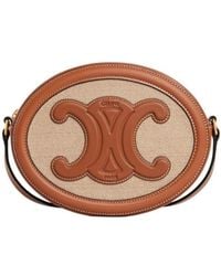 Celine - Oval Bag Cuir Triomphe - Lyst