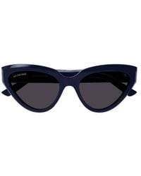 Balenciaga - Eyewear Cat Eye Frame Sunglasses - Lyst
