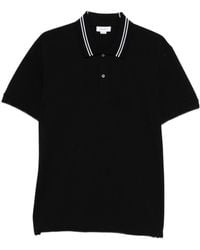 McQueen - Logo Collar Short Sleeved Polo Shirt - Lyst