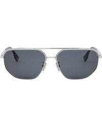Fendi - Eyewear Aviator-Frame Sunglasses - Lyst