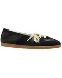 Maison Margiela - Replica Lace-Up Flat Shoes - Lyst