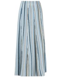Barbour - Knit Midi Skirt - Lyst
