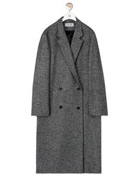 Loewe - Double-Breasted Mid-Length Coat - Lyst