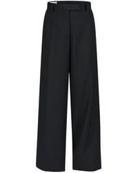 Dries Van Noten - Wide-Leg Straight-Cut Casual Trousers - Lyst