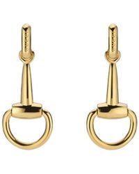 Gucci - Horsebit Earrings - Lyst