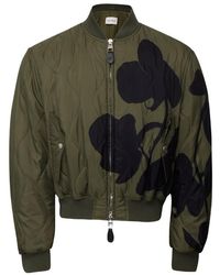 McQueen - Orchid Quilted Bomber Jacket - Lyst