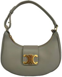 Celine - Zippered Shoulder Bag - Lyst