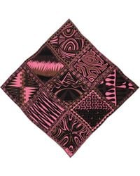 PUCCI - Pucci Geometric Patchwork Silk Scarf - Lyst