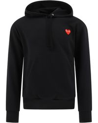 COMME DES GARÇONS PLAY - Heart-Shaped Hooded Sweater - Lyst