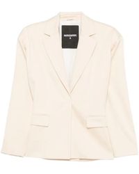 Patrizia Pepe - Belted Single-Breasted Jacket - Lyst