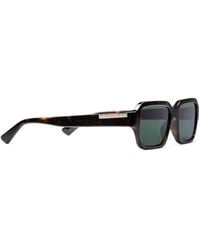 Gucci - Eyewear Rectangle Frame Sunglasses - Lyst