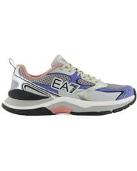Emporio Armani - Lace-Up Sneakers - Lyst