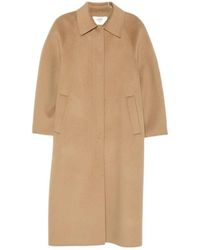 Rohe - Raglan-Sleeve Concealed-Fastening Coat - Lyst