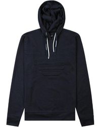 Emporio Armani - Stitched Logo Hooded Sweater - Lyst