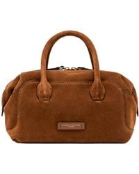 Gianni Chiarini - Large Gemma Suede Leather Tote Bag - Lyst