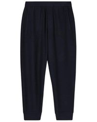Emporio Armani - All-Over Logo Patterned Tapered Pants - Lyst