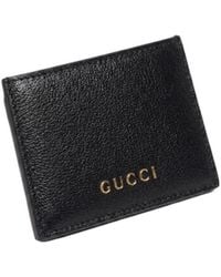 Gucci - Card Case With Lettering - Lyst