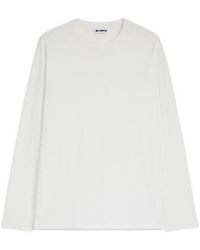Jil Sander - Long-Sleeve Crew-Neck T-Shirt - Lyst