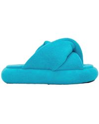 JW Anderson - Bumper Twist Twisted Pleated Detail Slippers - Lyst