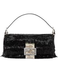 Fendi - Baguette 26424 Re Edition Bag With Bead Fringes - Lyst