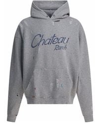 GALLERY DEPT. - Distressed Horseshoe-Print Hoodie - Lyst