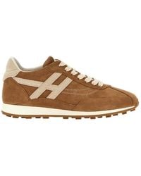 Hogan - Logo-Patch Sneakers - Lyst