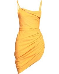 Jacquemus - Solid-Color Sleeveless Dress - Lyst
