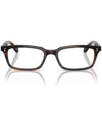 Oliver Peoples - Rectangle-Frame Glasses - Lyst