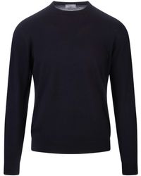 Fedeli - Round Neck Sweater - Lyst