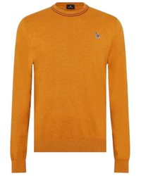 Paul Smith - Round-Collar And Long-Sleeved Sweater - Lyst