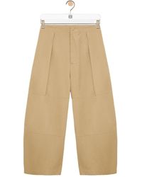 Loewe - Pleated Casual Pants - Lyst