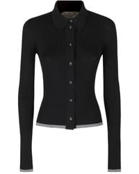 Roberto Collina - Ribbed Cardigan - Lyst