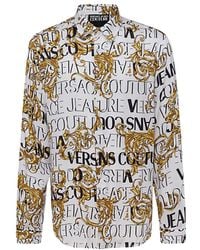 Versace Jeans Couture - Couture Baroque Printed Button-Down Shirt - Lyst
