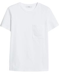 Max Mara - Papaia Logo Embroidered Crewneck T-Shirt - Lyst