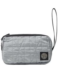 Stone Island - Logo Patch Zipped Wrist Pouch - Lyst