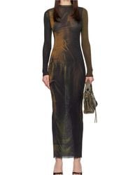 Jean Paul Gaultier - The Acid Water Printed Maxi Dress - Lyst