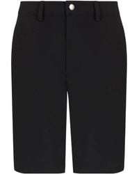 EA7 - Logo-Print Bermuda Shorts - Lyst