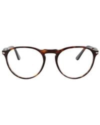 Persol - Oval Frame Glasses - Lyst