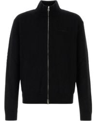 Givenchy - Zip-Up Logo Cardigan - Lyst