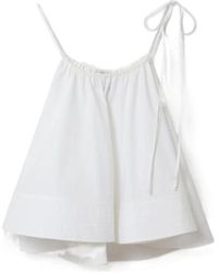 Stella McCartney - Tied-Straps Sleeveless Top - Lyst