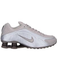 Nike - Shox R4 Lace-Up Sneakers - Lyst
