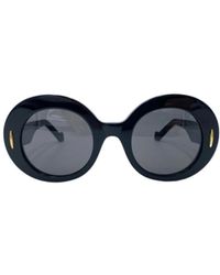 Loewe - Round Frame Sunglasses - Lyst
