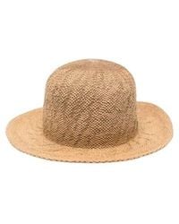Emporio Armani - Woven Brim Hat - Lyst