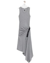 Loewe - Asymmetric Tank Dress - Lyst