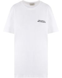 Isabel Marant - Vidal Logo Printed T-Shirt - Lyst