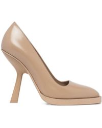 Ferragamo - Square Toe High Heels - Lyst
