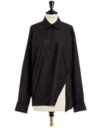 Dior - Blouse With Oblique Closure - Lyst
